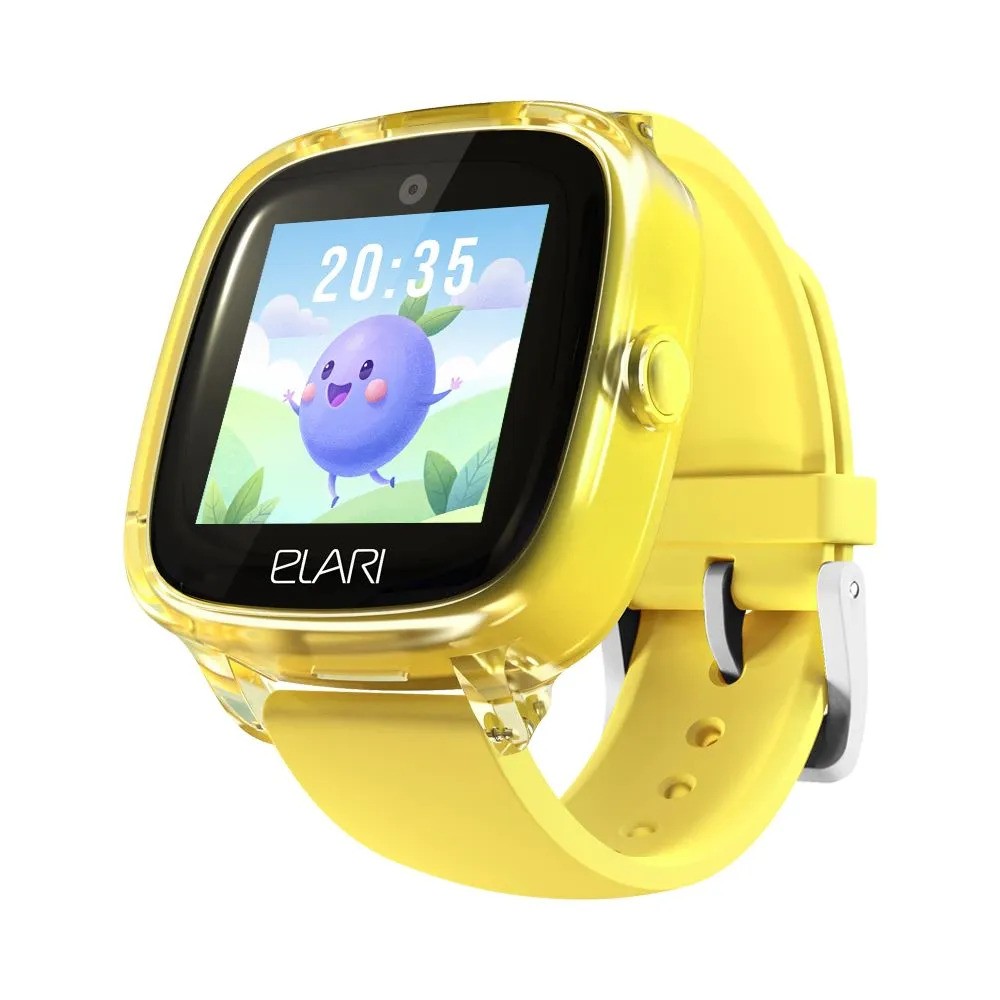 Детские умные часы Elari KidPhone Fresh 4G (желтый)