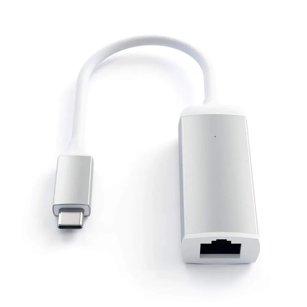Адаптер Satechi Type-C to Gigabit Ethernet (серебристый)