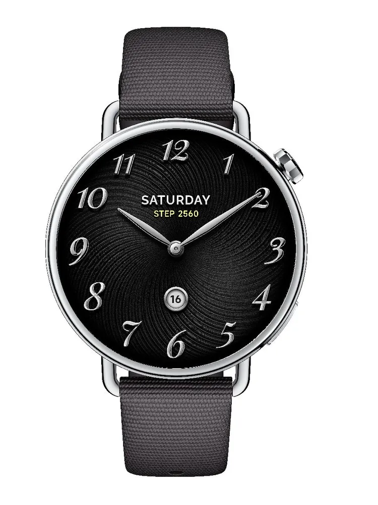 Умные часы Xiaomi Watch S4 Fluororubber Strap (41 мм, черный)