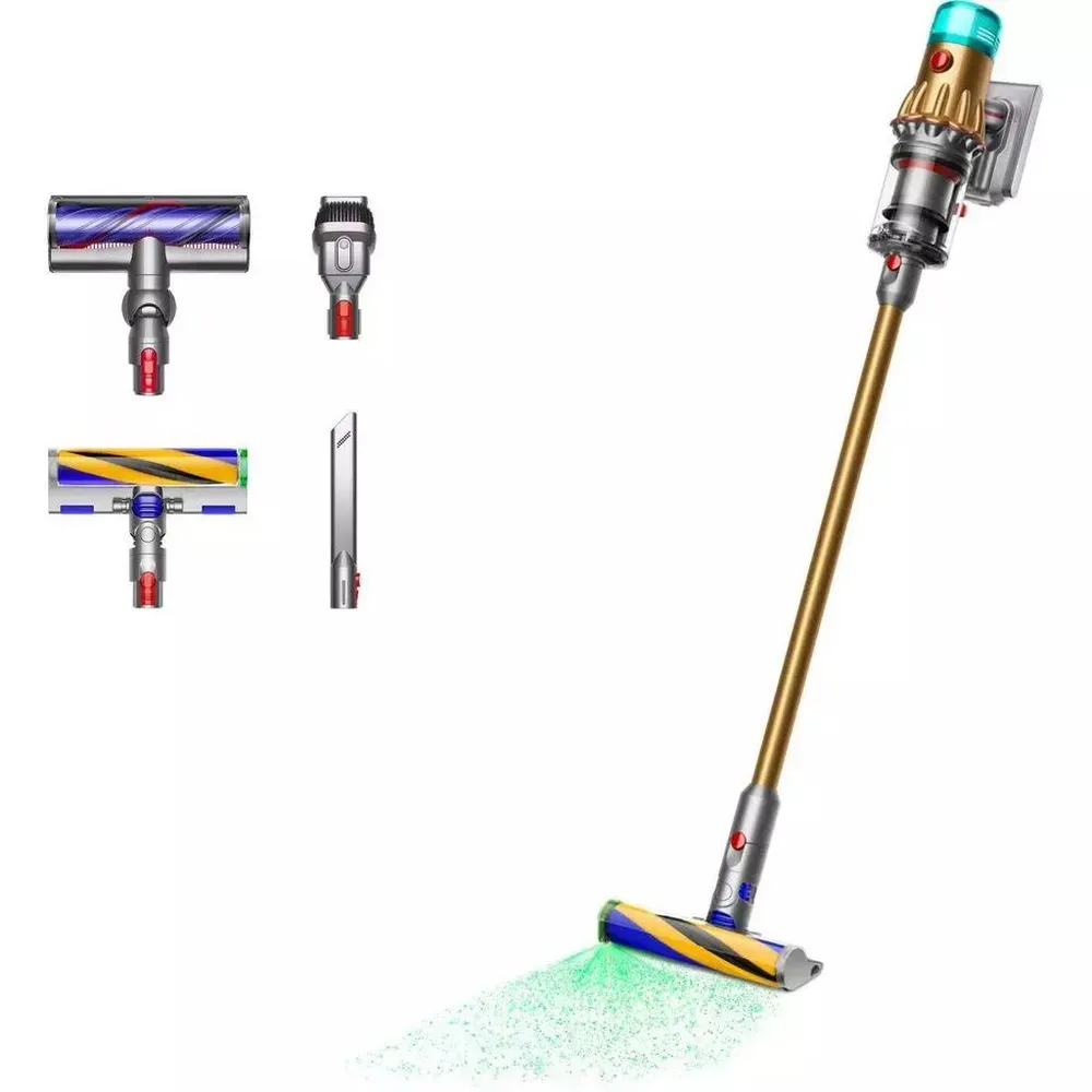 Беспроводной пылесос Dyson V12 Detect Slim Absolute SV46 (золотой)