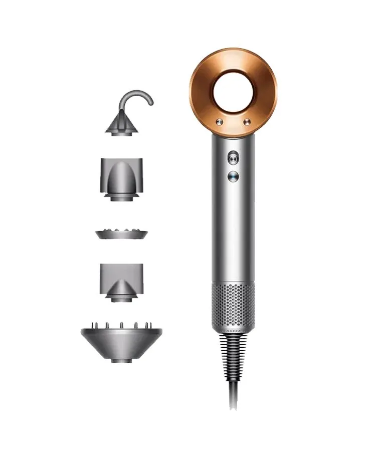 Фен Dyson Supersonic HD08 (никель/медный)