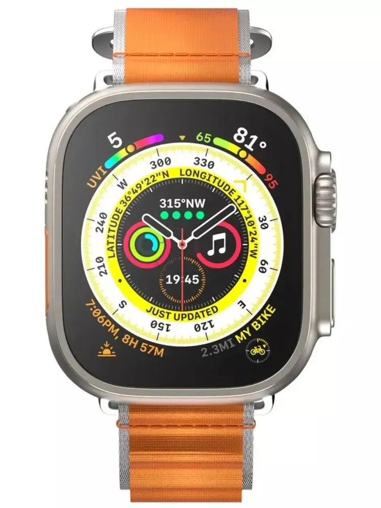 Ремешок для часов SwitchEasy Active Sport Watch Loop (для Apple Watch, оранжевый)