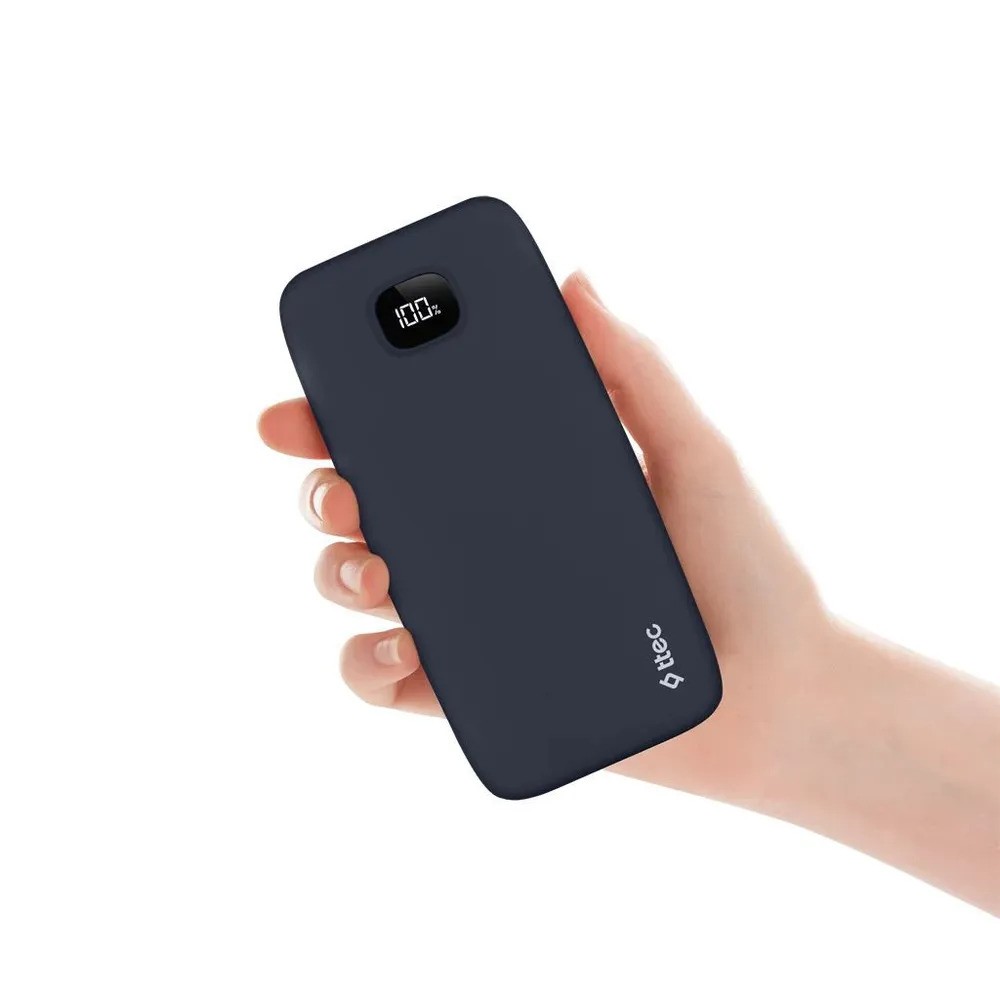 Внешний аккумулятор TTEC ChargeUp Pro LCD 10000 mAh (синий)