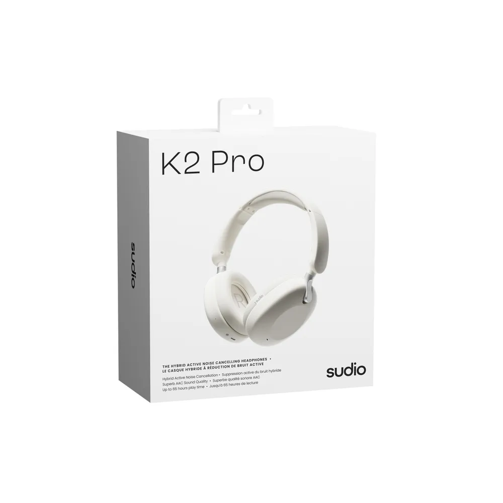 Беспроводные наушники Sudio K2 Pro Wireless Headphones (белый)