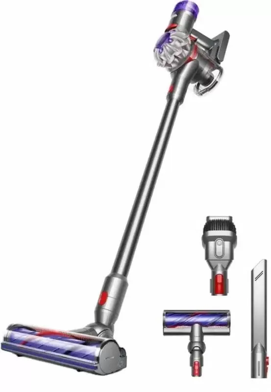 Беспроводной пылесос Dyson V8 SV25 (серебристый)
