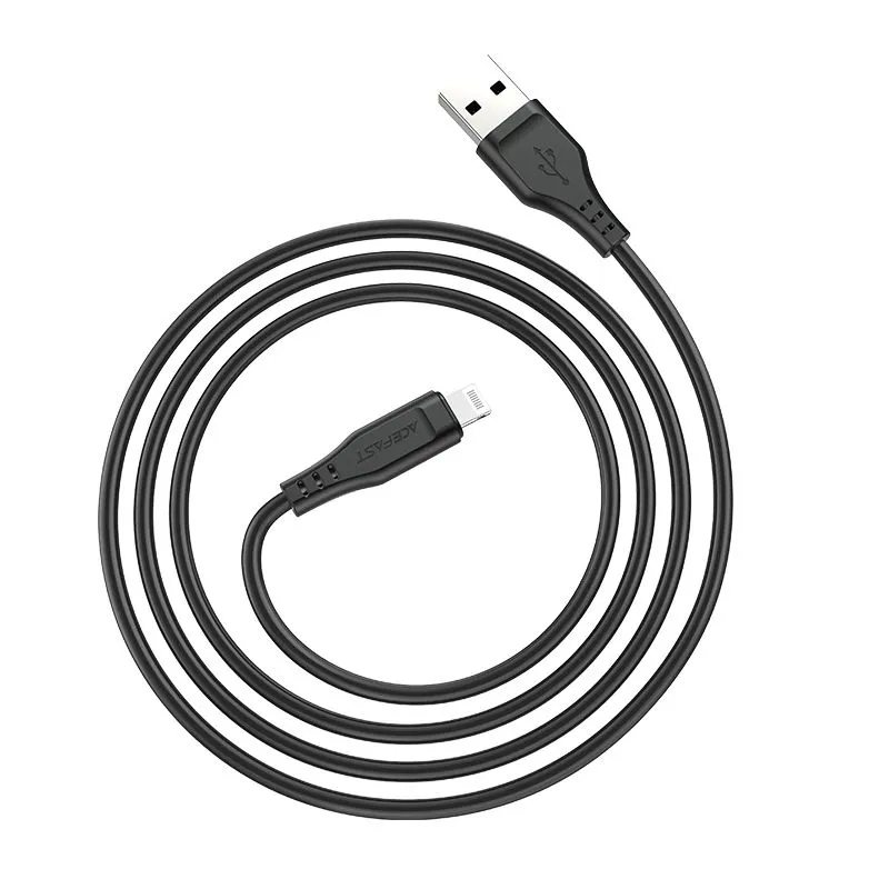 Кабель ACEFAST C3-02 USB-A to Lightning (черный)