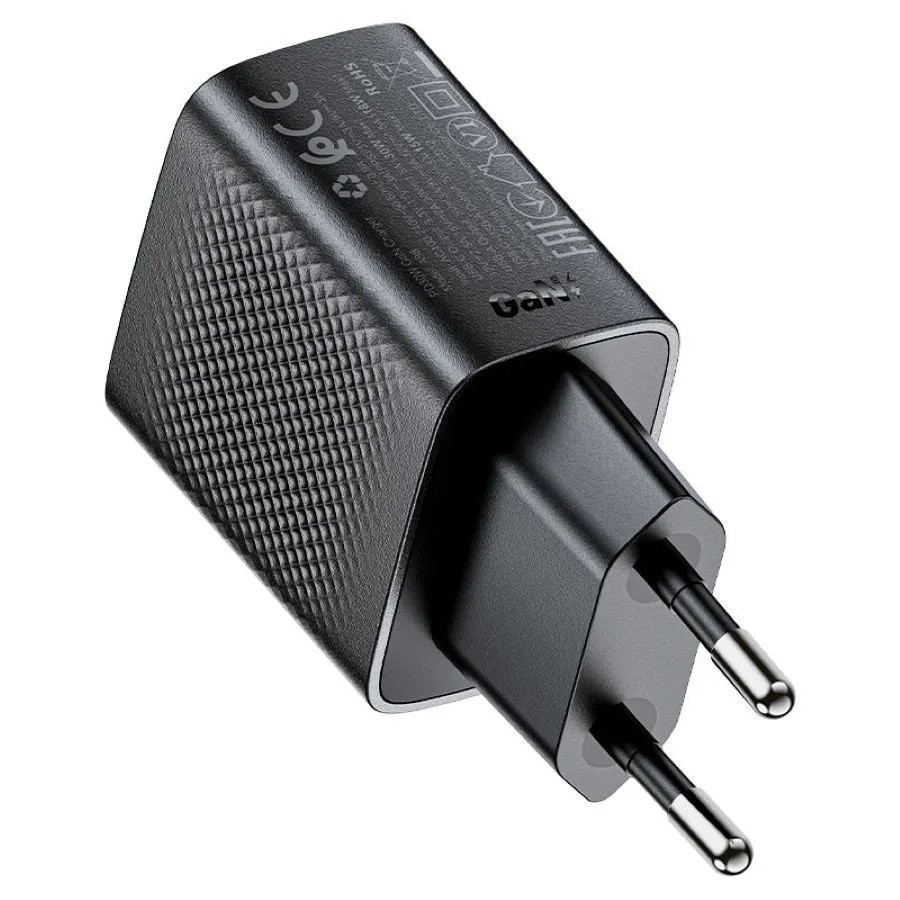 Зарядное устройство ACEFAST A98 PD30W Gan USB-C+USB-A (черный)
