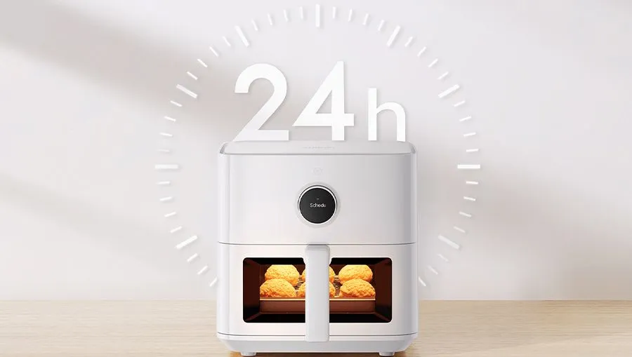 Аэрогриль Xiaomi Smart Air Fryer 5.5L (белый)