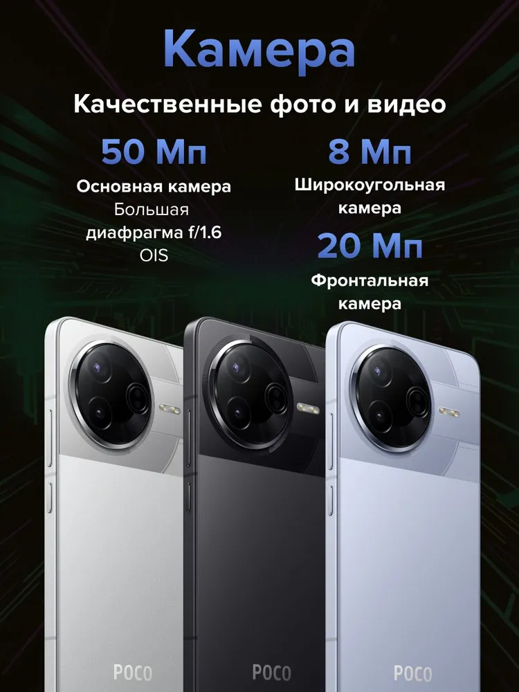 Смартфон POCO F7 Pro 12/512 (черный)