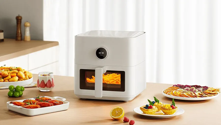 Аэрогриль Xiaomi Smart Air Fryer 5.5L (белый)