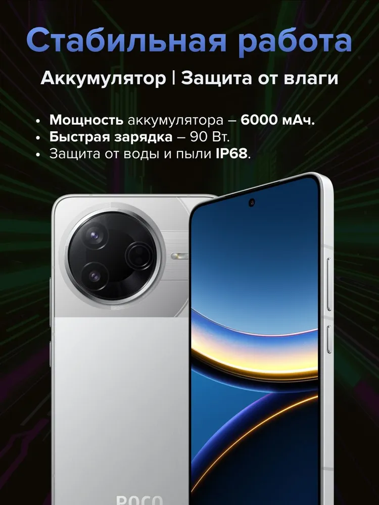 Смартфон POCO F7 Pro 12/512 (черный)