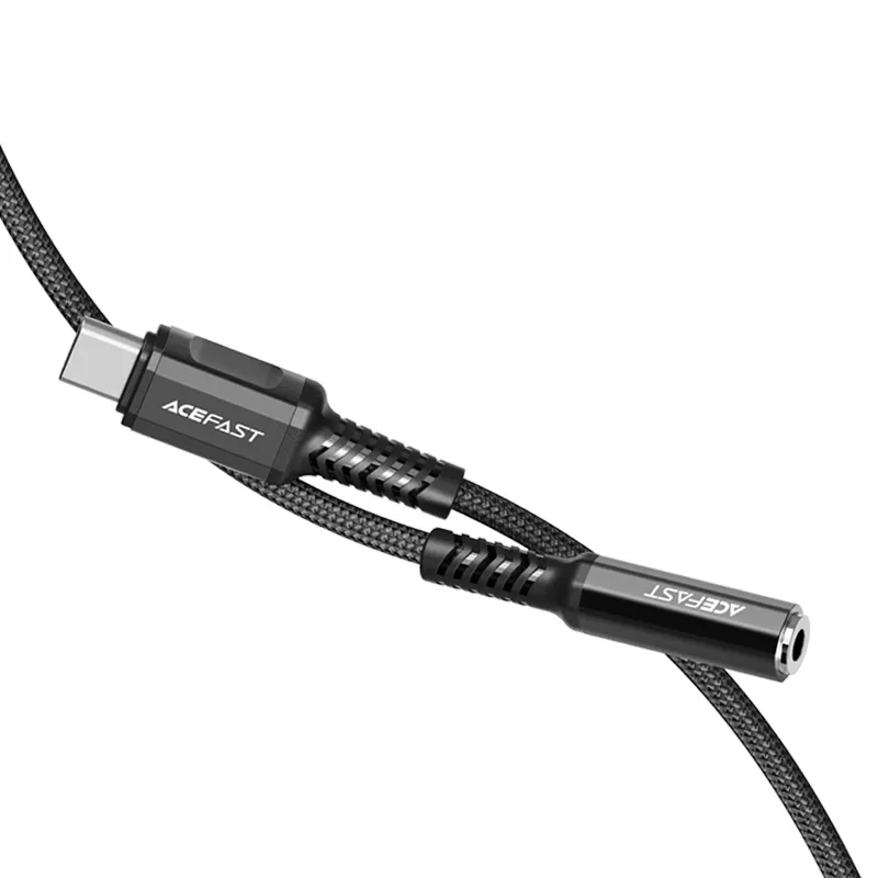 Кабель ACEFAST C1-07 USB-C to DC3.5 (черный)