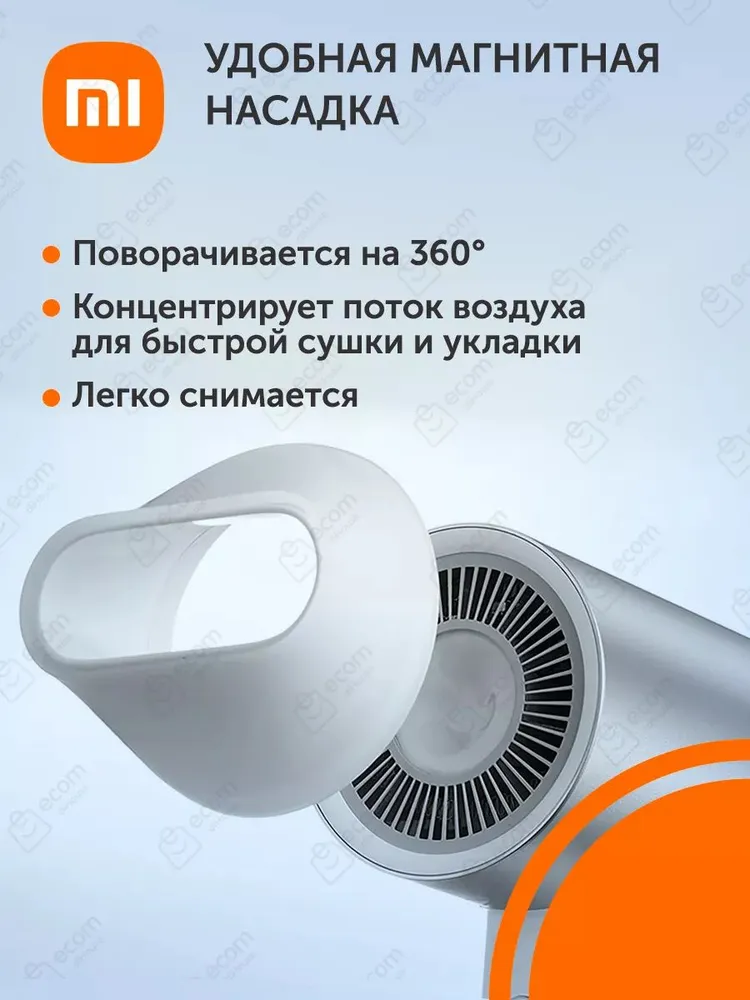 Фен Xiaomi Water Ionic Hair Dryer H500 (белый)