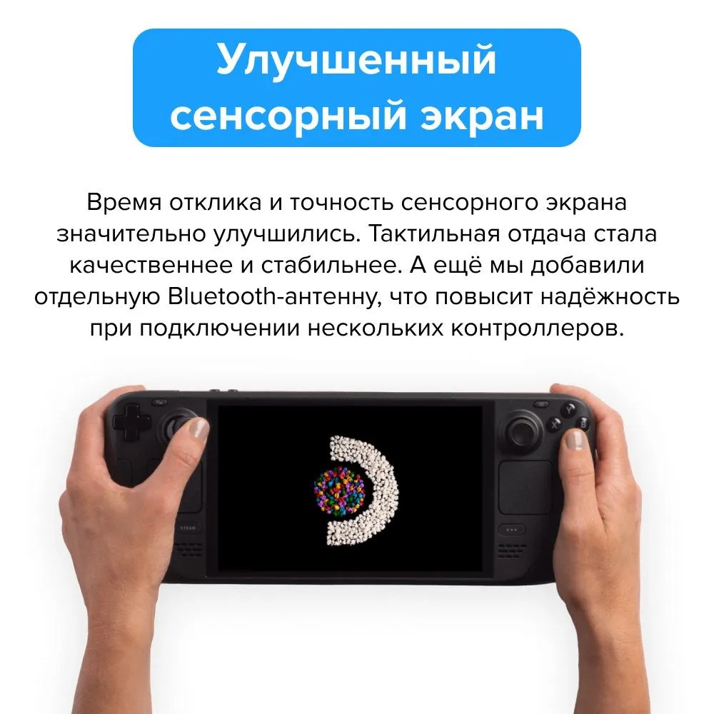 Портативная игровая консоль Valve Steam Deck (512 ГБ)