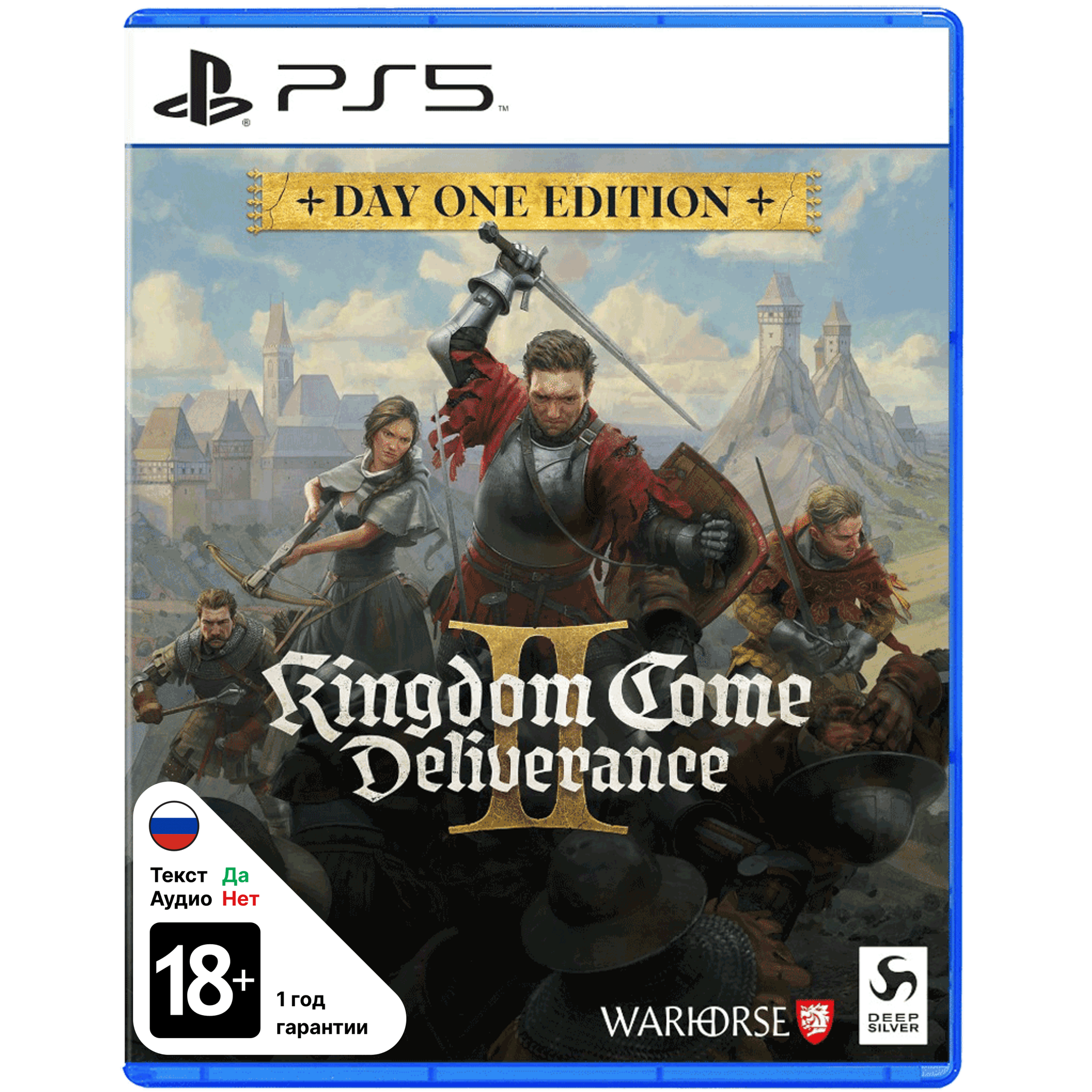 Игра Kingdom Come: Deliverance II Day One Edition (Playstation 5, на диске)