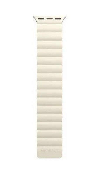 Ремешок для часов SwitchEasy MAW801078SI22 Skin Silicone Magnetic Watch Band (для Apple Watch 38/40/41mm, бежевый)