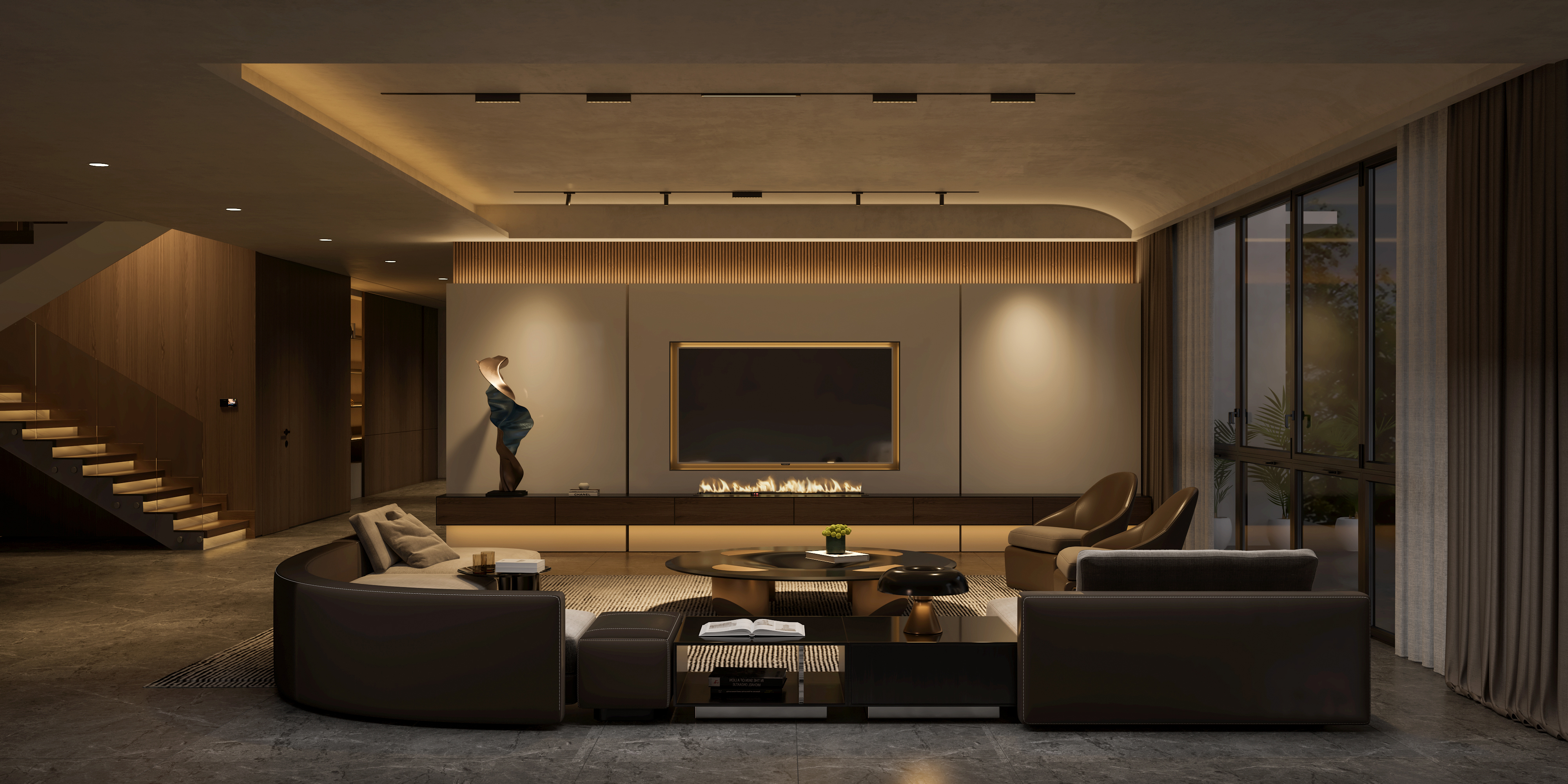 Магнитный шинотрек Yeelight Pro P20 Magnetic System Slim Track 50cm (ультратонкий, накладной, 50 см, черный)