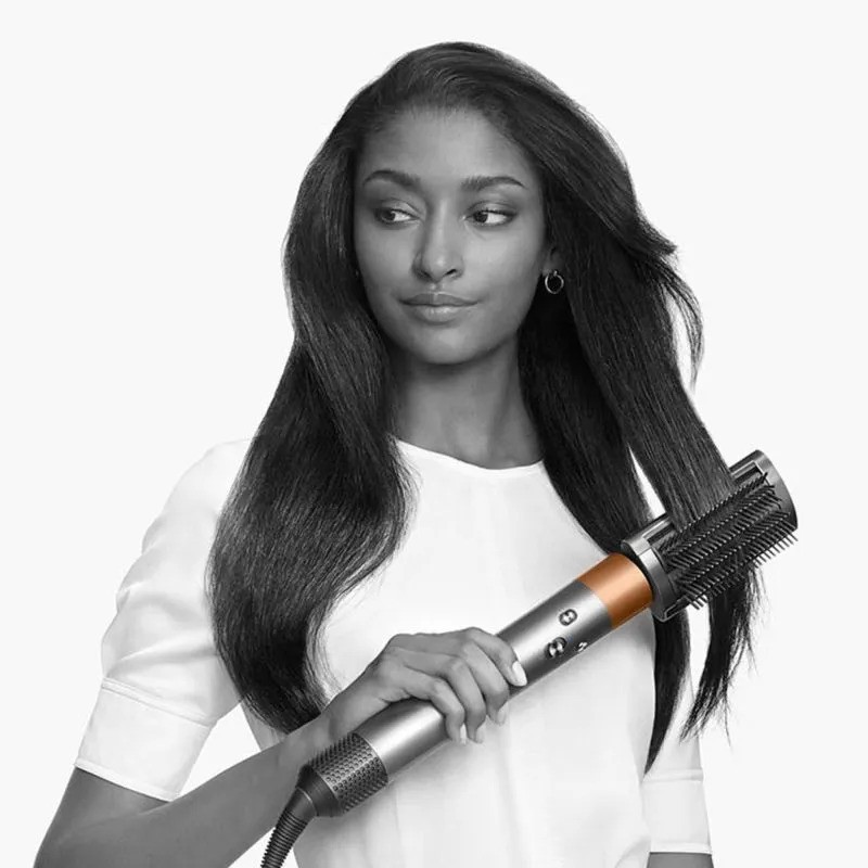 Стайлер Dyson Airwrap Complete Long Diffuse HS05 (с диффузором и гребнем, никель/медный)