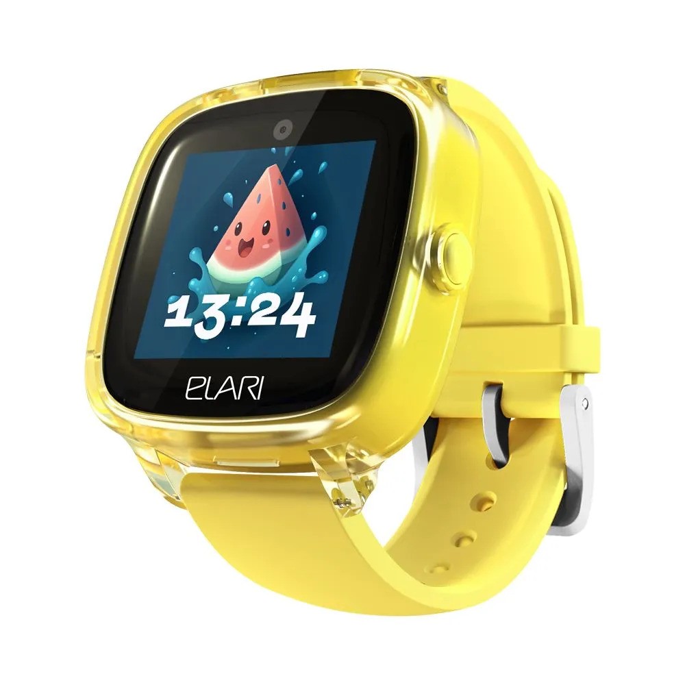 Детские умные часы Elari KidPhone Fresh 4G (желтый)