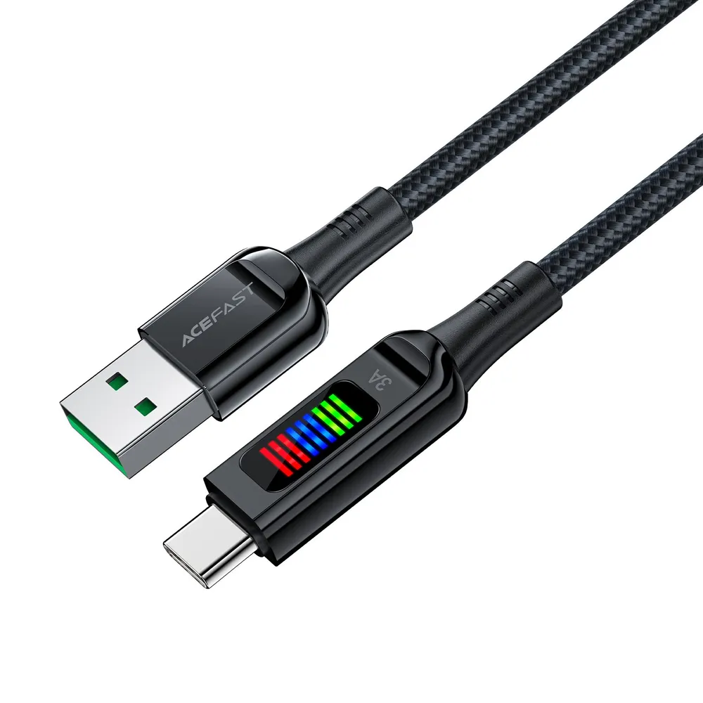 Кабель ACEFAST C7-04 USB-A to USB-C (черный)