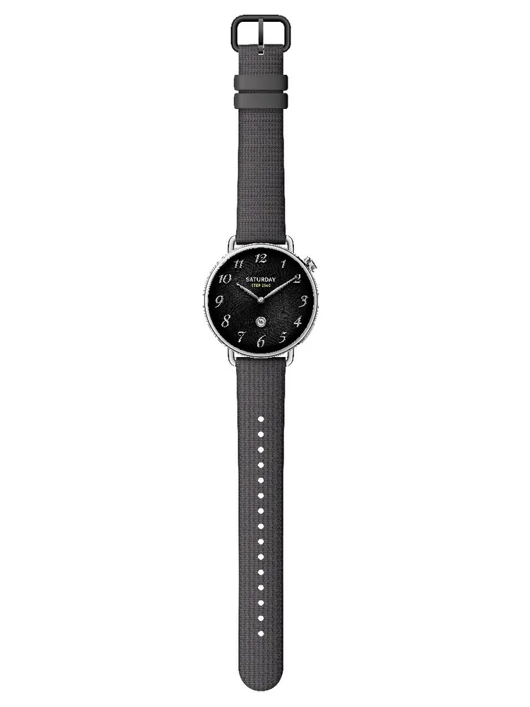 Умные часы Xiaomi Watch S4 Fluororubber Strap (41 мм, черный)