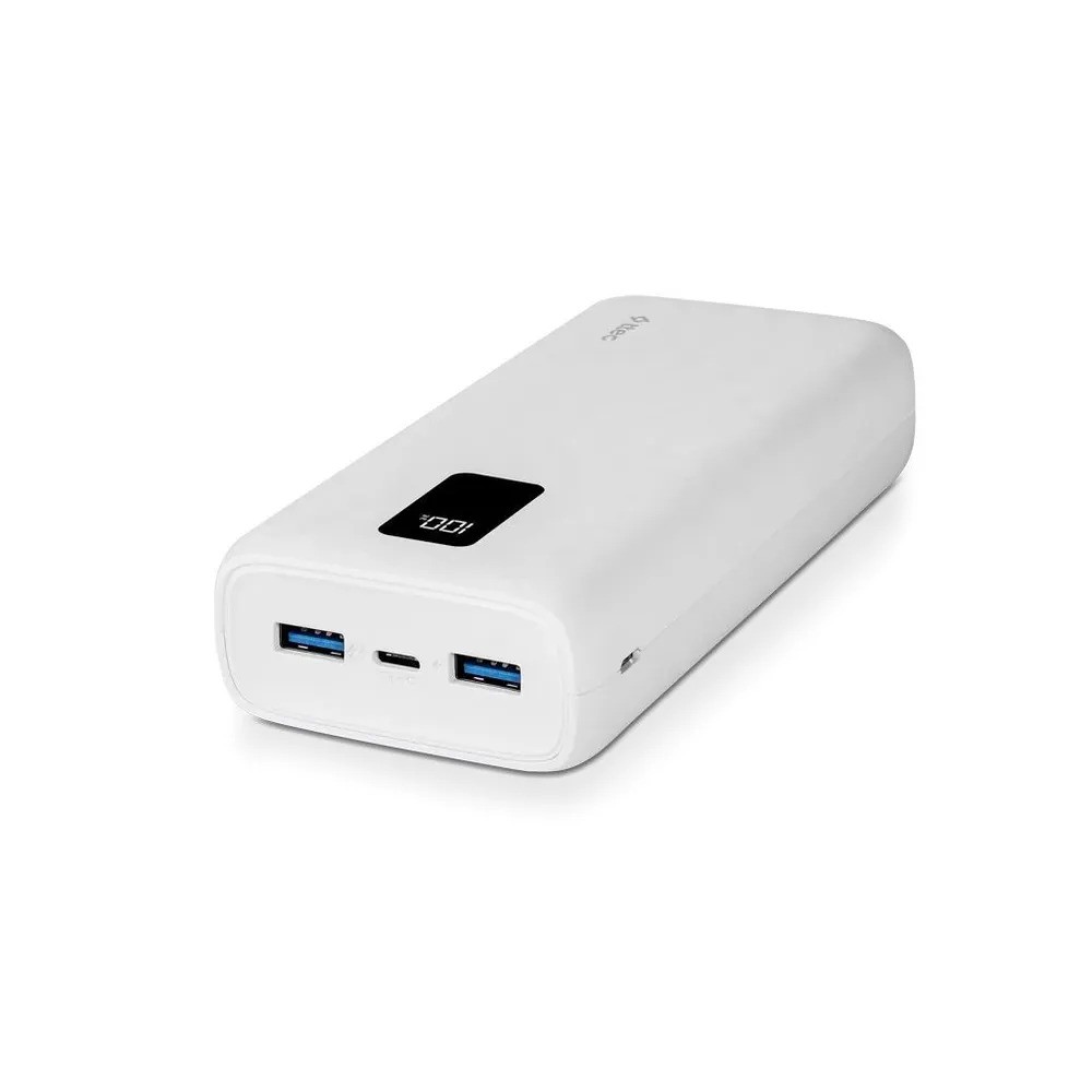 Внешний аккумулятор TTEC PowerSlim Trio LCD 20000 mAh (белый)