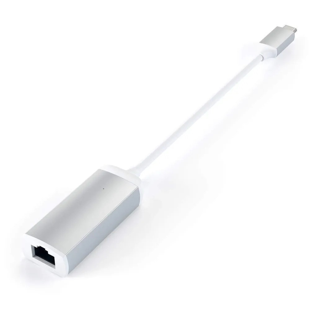 Адаптер Satechi Type-C to Gigabit Ethernet (серебристый)