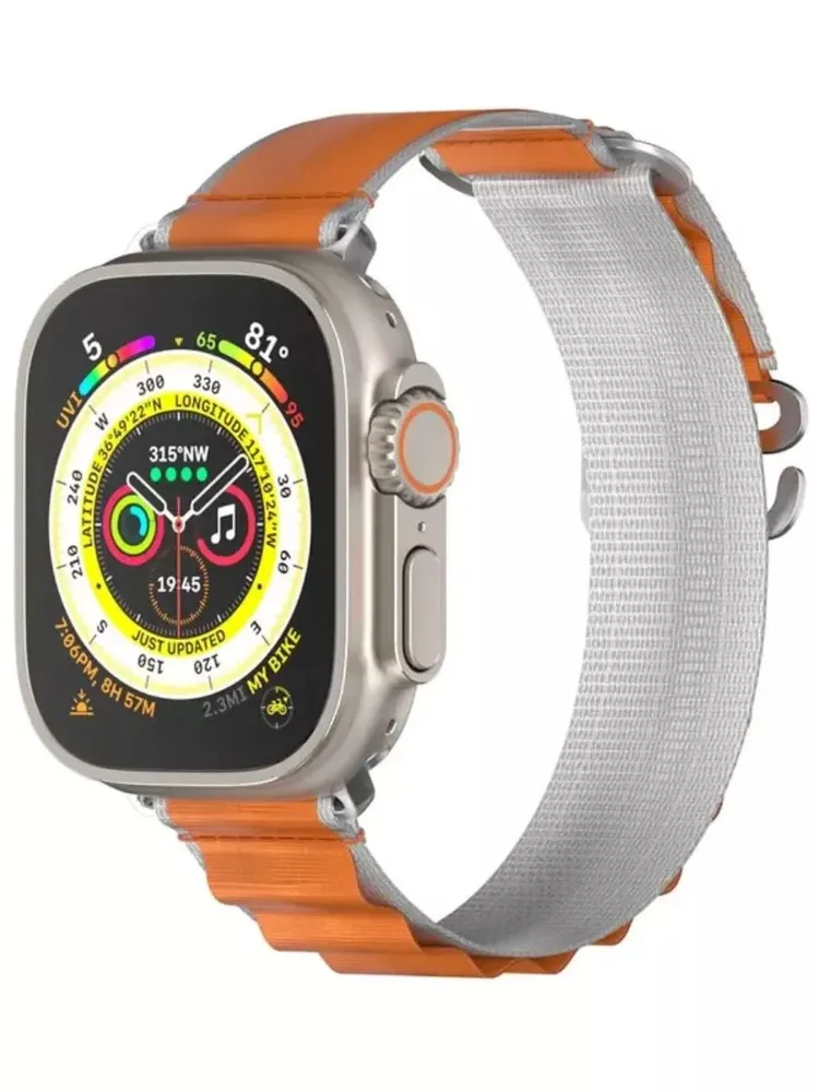 Ремешок для часов SwitchEasy Active Sport Watch Loop (для Apple Watch, оранжевый)