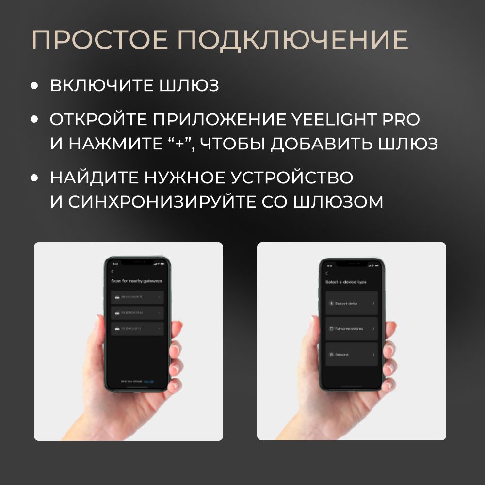 Шлюз Yeelight Pro S20 (CN, серый)