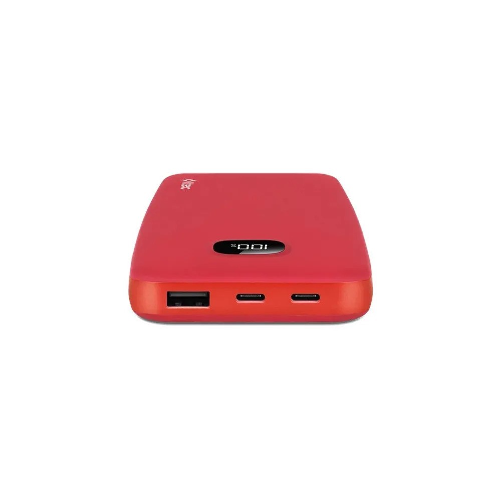 Внешний аккумулятор TTEC ChargeUp Pro LCD 10000 mAh (красный)