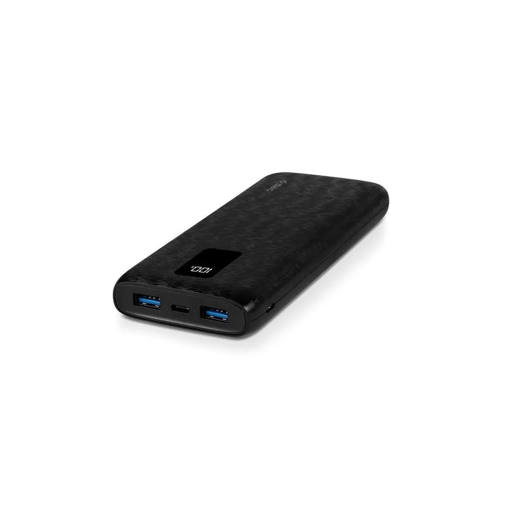 Внешний аккумулятор TTEC PowerSlim Trio LCD 10000 mAh (черный)