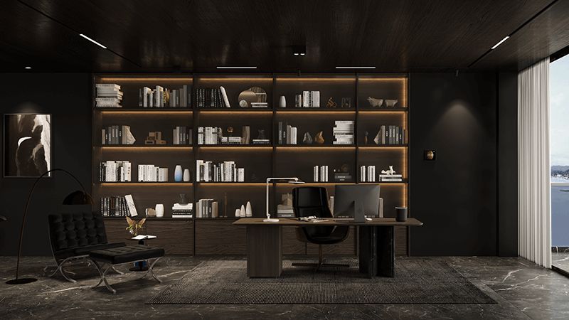 Накладной светильник Yeelight Pro S21 (мощность 16 Вт, угол рассеивания 30°, не поворотный, черный)