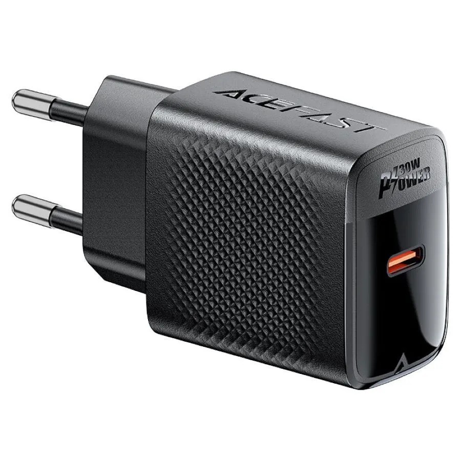 Зарядное устройство ACEFAST A102 PD30W Gan USB-C (черный)