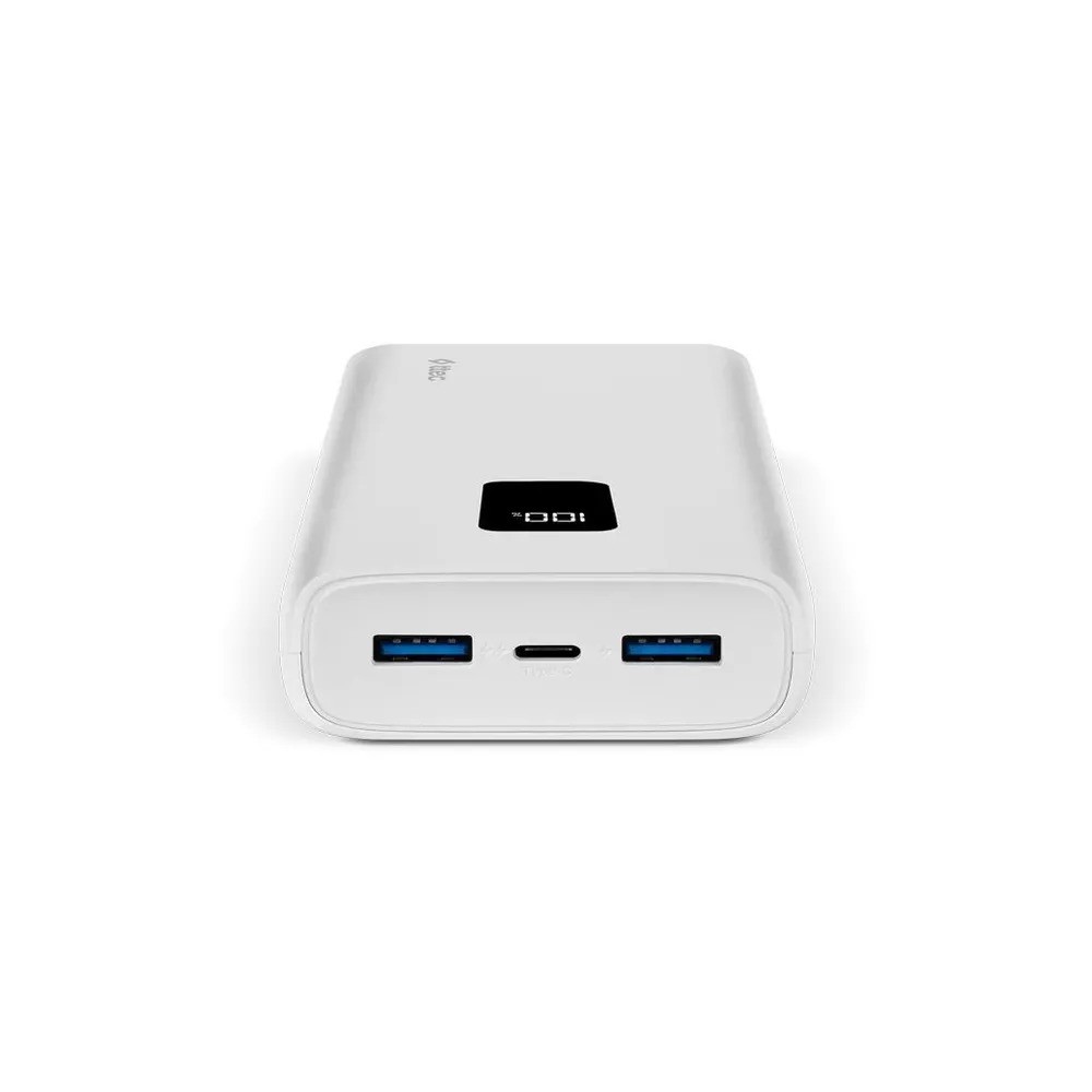 Внешний аккумулятор TTEC PowerSlim Trio LCD 20000 mAh (белый)