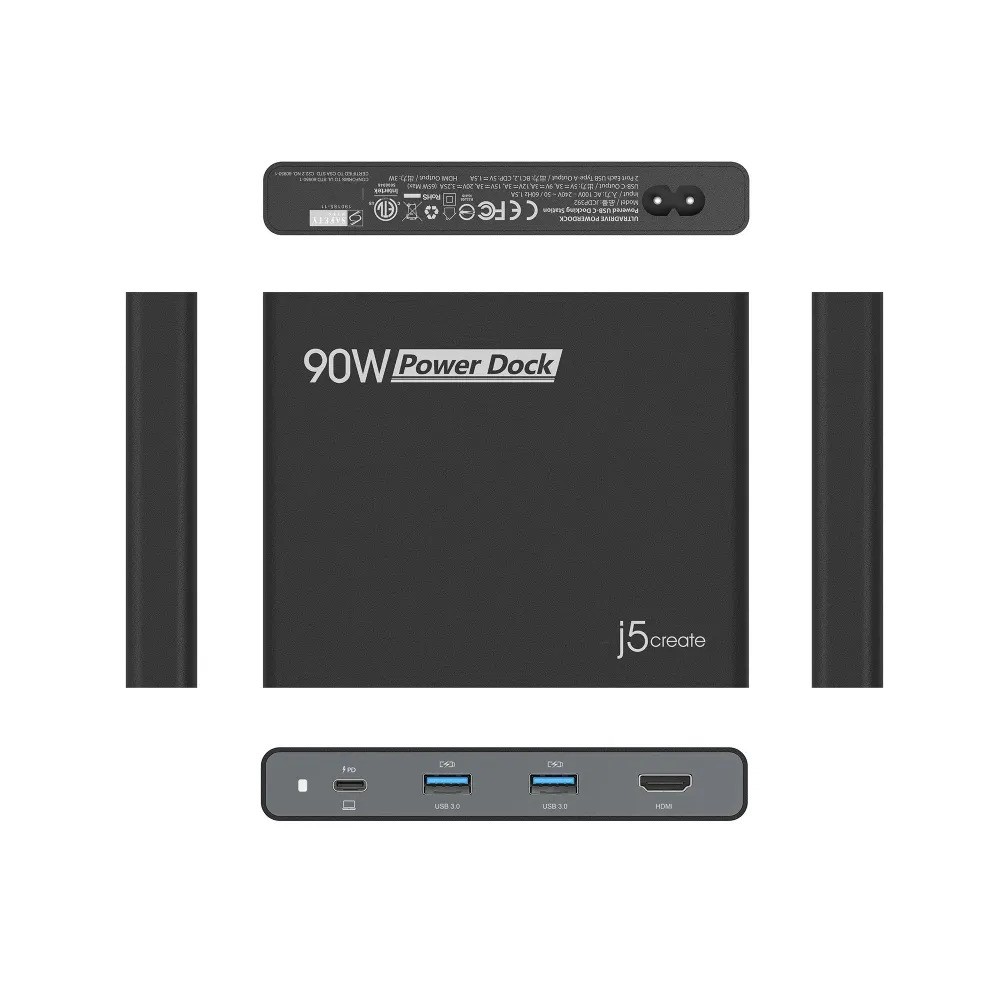 Док-станция j5create 90W (серый)