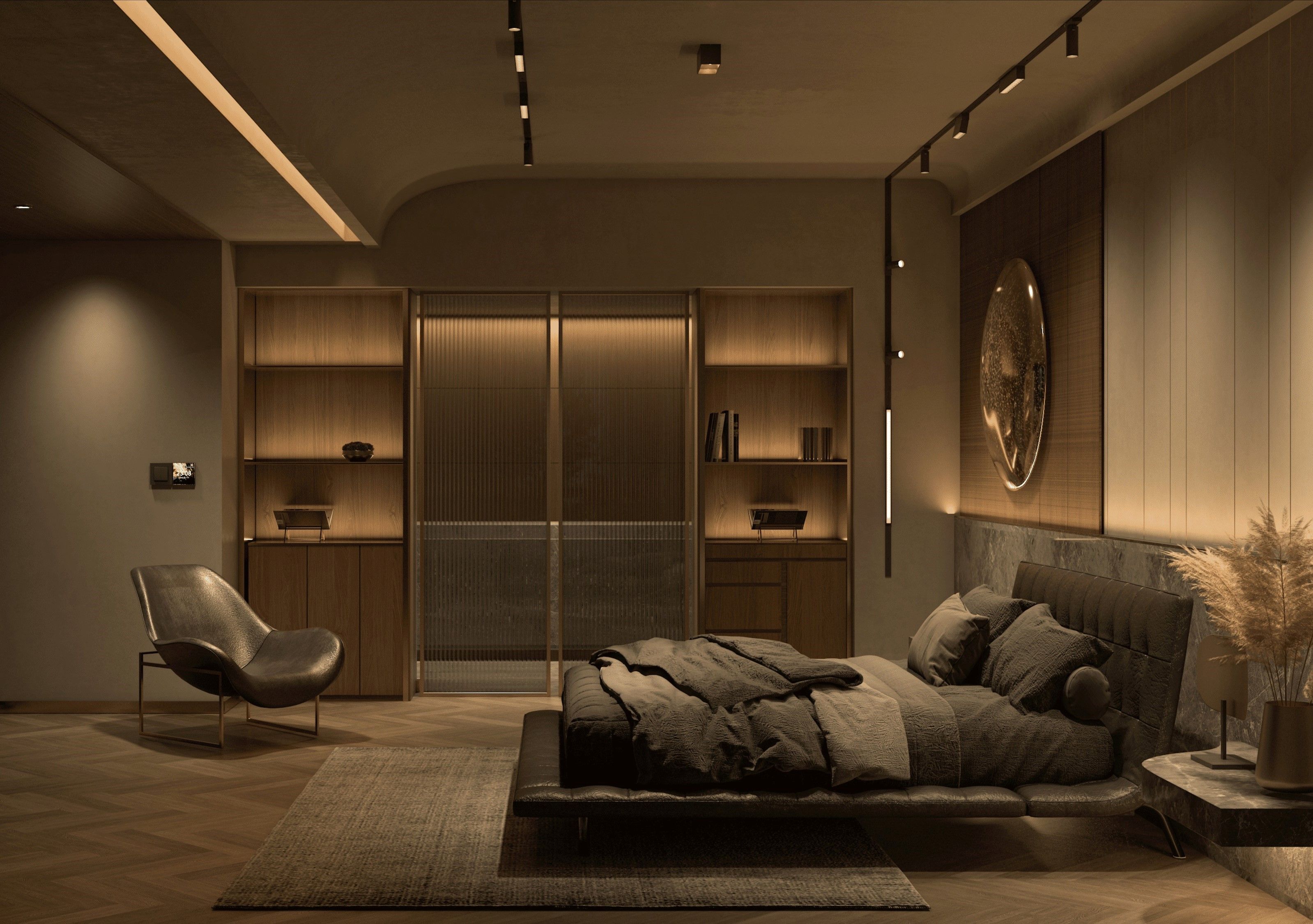 Магнитный шинотрек Yeelight Pro P20 Magnetic System Slim Track 50cm (ультратонкий, накладной, 50 см, черный)