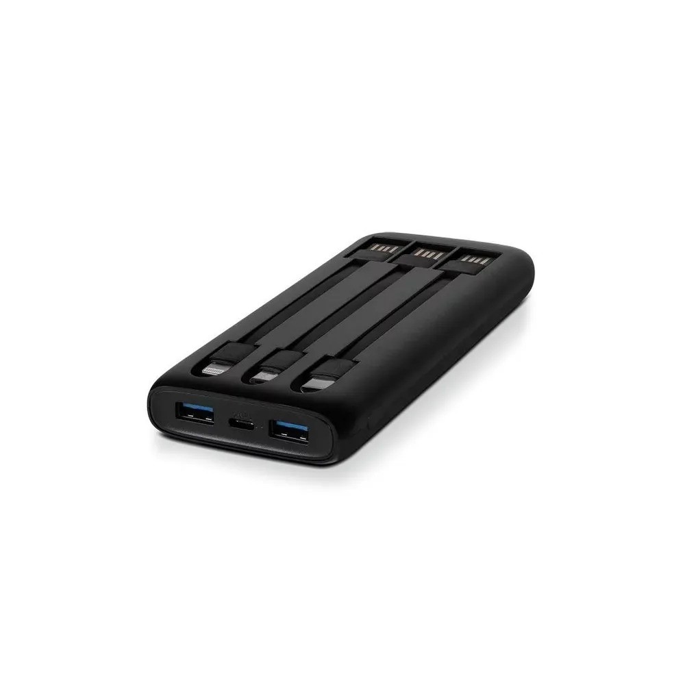 Внешний аккумулятор TTEC PowerSlim Trio LCD 10000 mAh (черный)