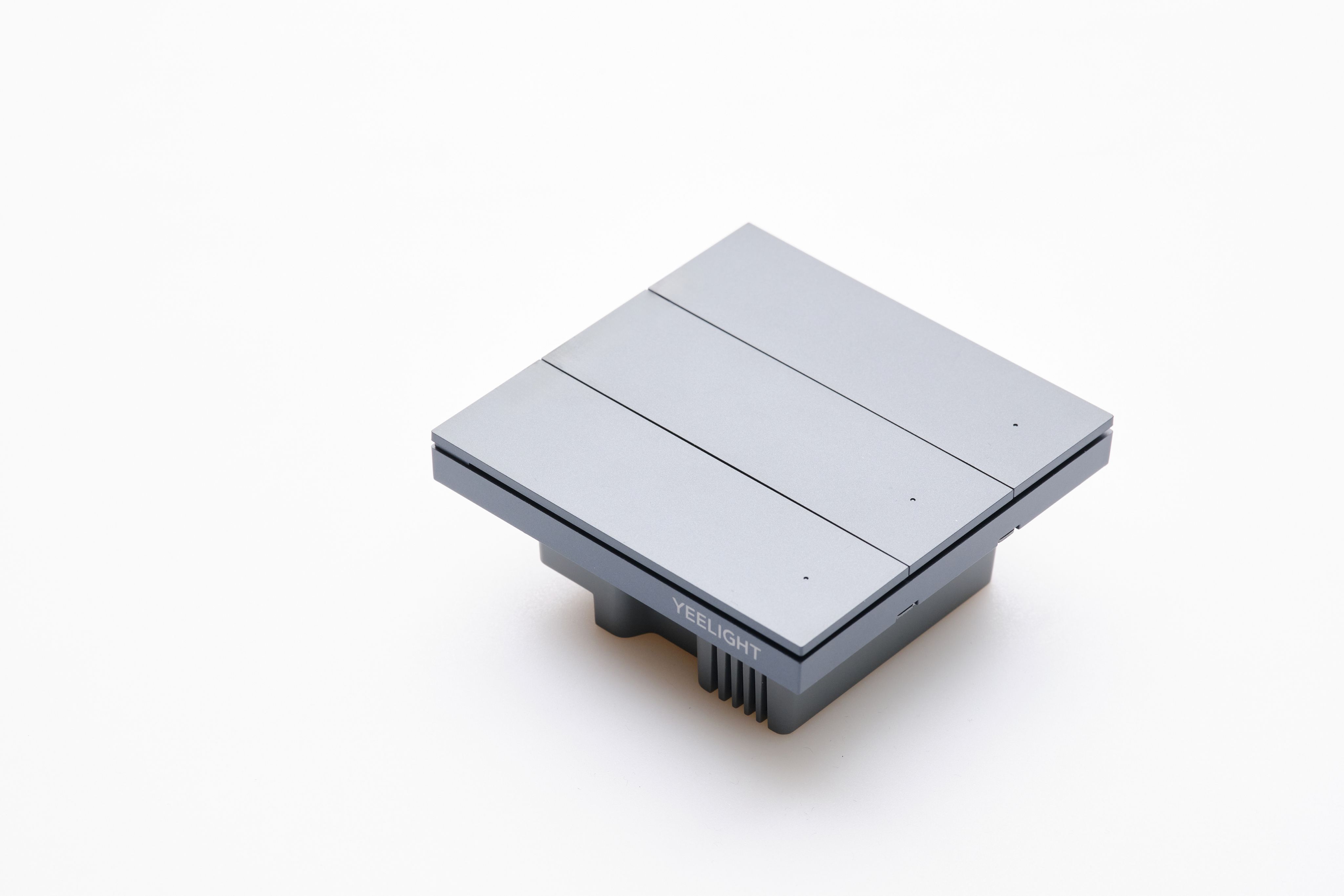 Выключатель Yeelight Pro E20 (проводной, 3 клавиши, серый)