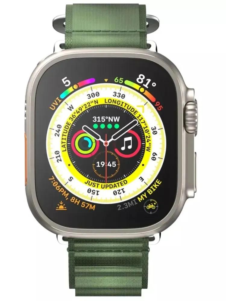 Ремешок для часов SwitchEasy Active Sport Watch Loop (для Apple Watch, зеленый)