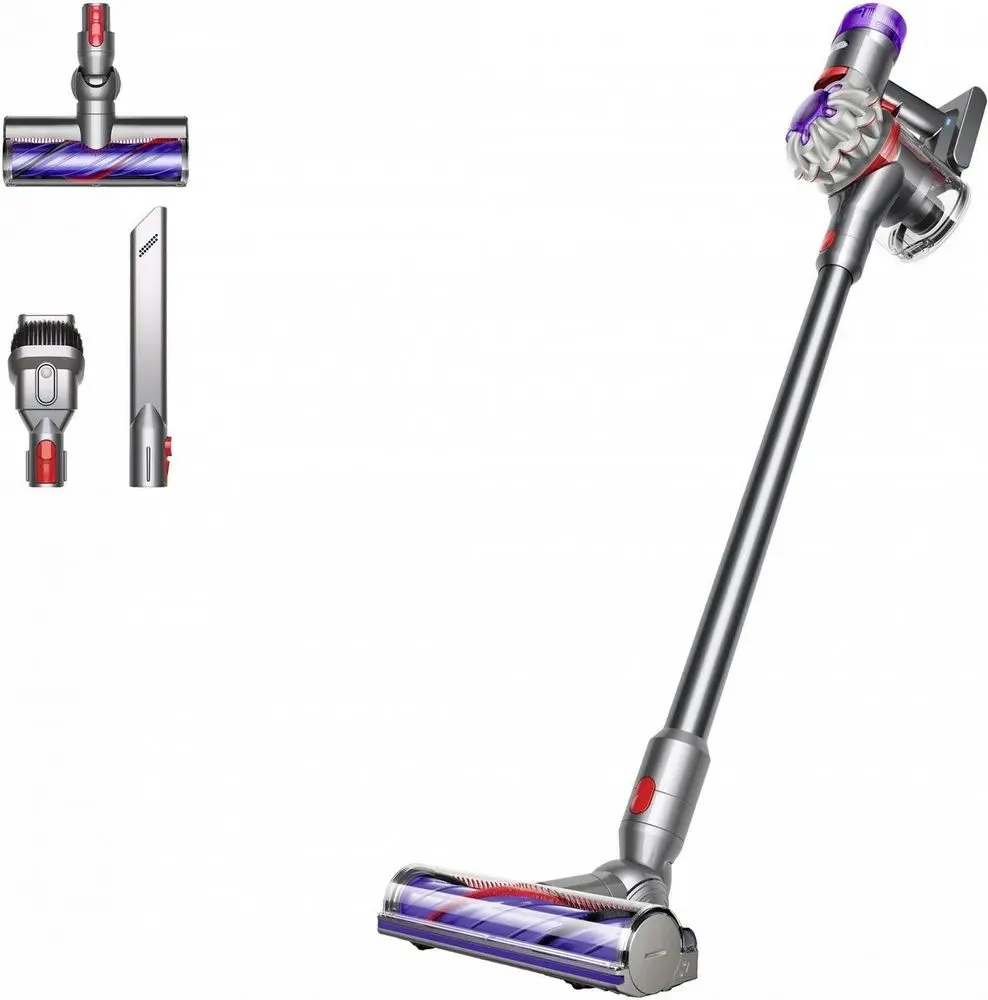 Беспроводной пылесос Dyson V8 SV25 (серебристый)