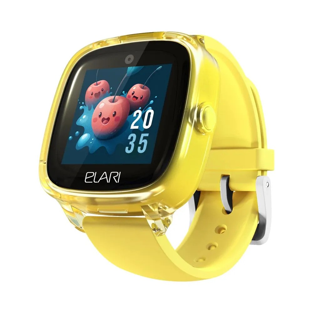 Детские умные часы Elari KidPhone Fresh 4G (желтый)