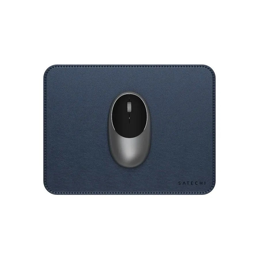 Коврик для мыши Satechi Vegan-Leather Premium Desk Mat (синий)