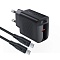 Зарядное устройство ACEFAST A82 PD20W GaN USB-C (с кабелем USB-C на USB-C, черный)