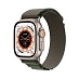 Умные часы Apple Watch 8 Ultra Titanium Case with Green Alpine Loop Small (49mm, зеленый)