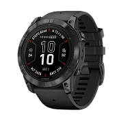 Умные часы Garmin Fenix 7X Pro Sapphire Solar Edition (черный)