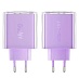 Сетевое зарядное устройство ACEFAST A45 PD65W (2xUSB-C+USB-A, фиолетовый)