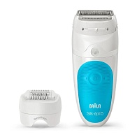 Эпилятор Braun Silk-epil 5 SensoSmart 5/610 (белый/голубой)