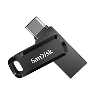 Флеш-накопитель SanDisk Ultra Dual Drive Go (64 ГБ, черный)