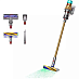 Беспроводной пылесос Dyson V12 Detect Slim Absolute SV46 (золотой)