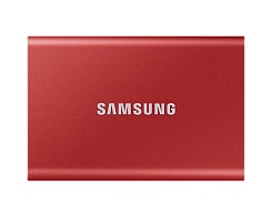 SSD накопитель Samsung T7 500GB (красный)